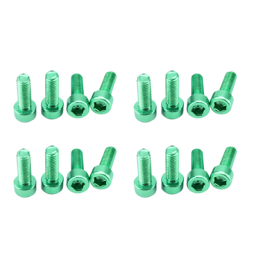 Lot 16 Bike Water Bottle Cage Holder Bolts Screws Hex Socket Screws Accs