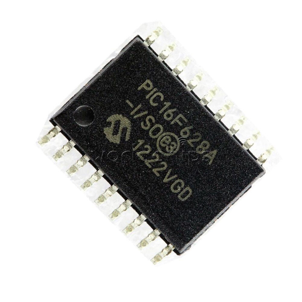 10PCS PIC16F628A-I/SO MCU FLASH 2KX14 EEPROM 18SOIC Microchip