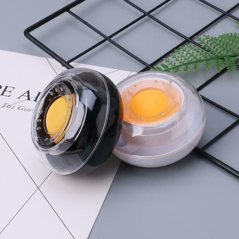 Plastic Round Case Sponge Finger Wet Wetted Tool For Casher Counting Cash Money