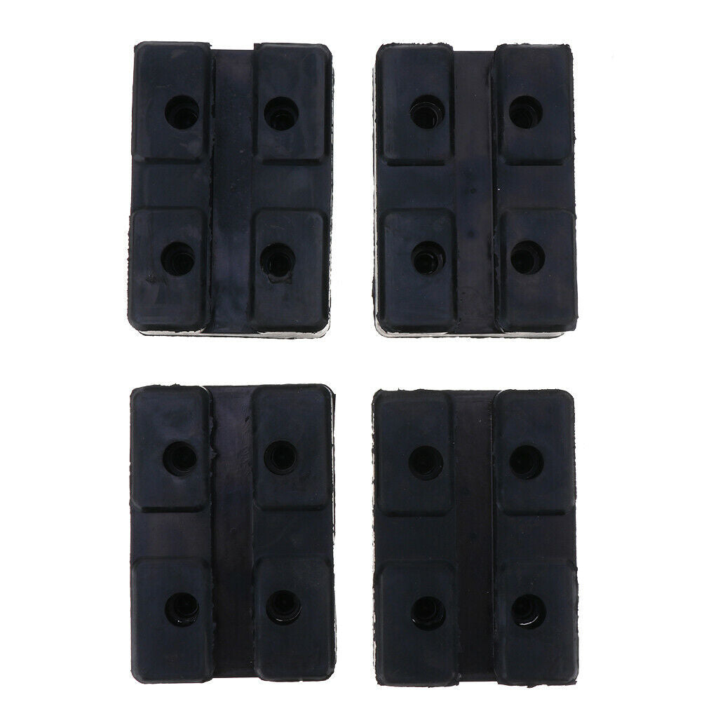 4X Universal Rubber   Pad Car Lift Accessories for Truck Lifter 4PCS,Square