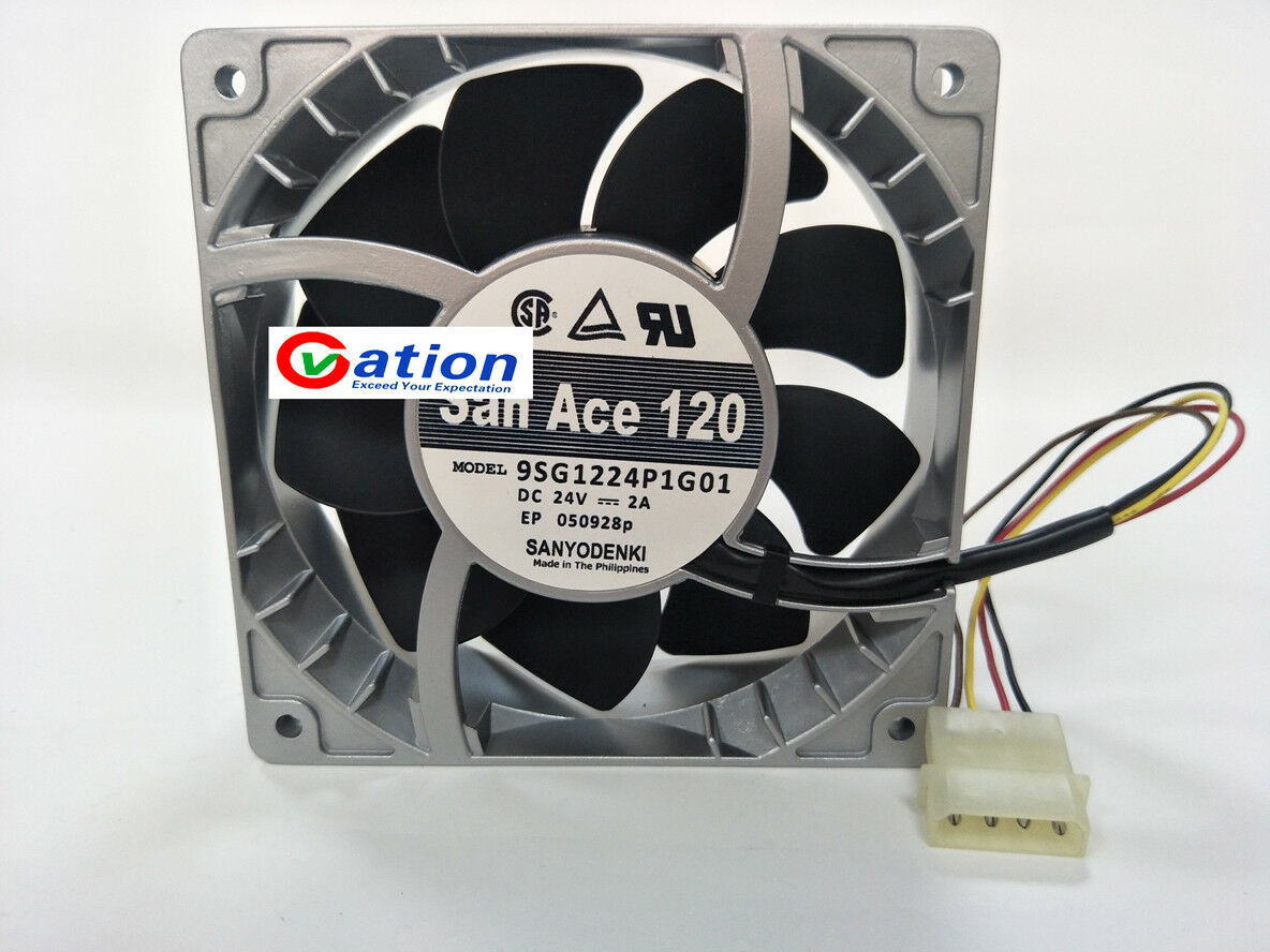 For Sanyo Denki San Ace 120 9SG1224P1G01 24VDC 2A Fan NEW