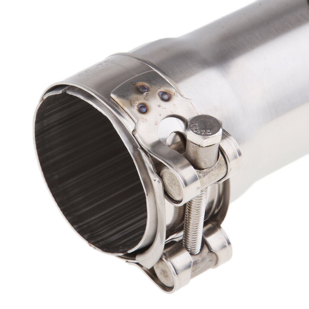 Exhaust System Pipe Muffler Middle Pipe Slip On Link Tube for Yamaha F28N