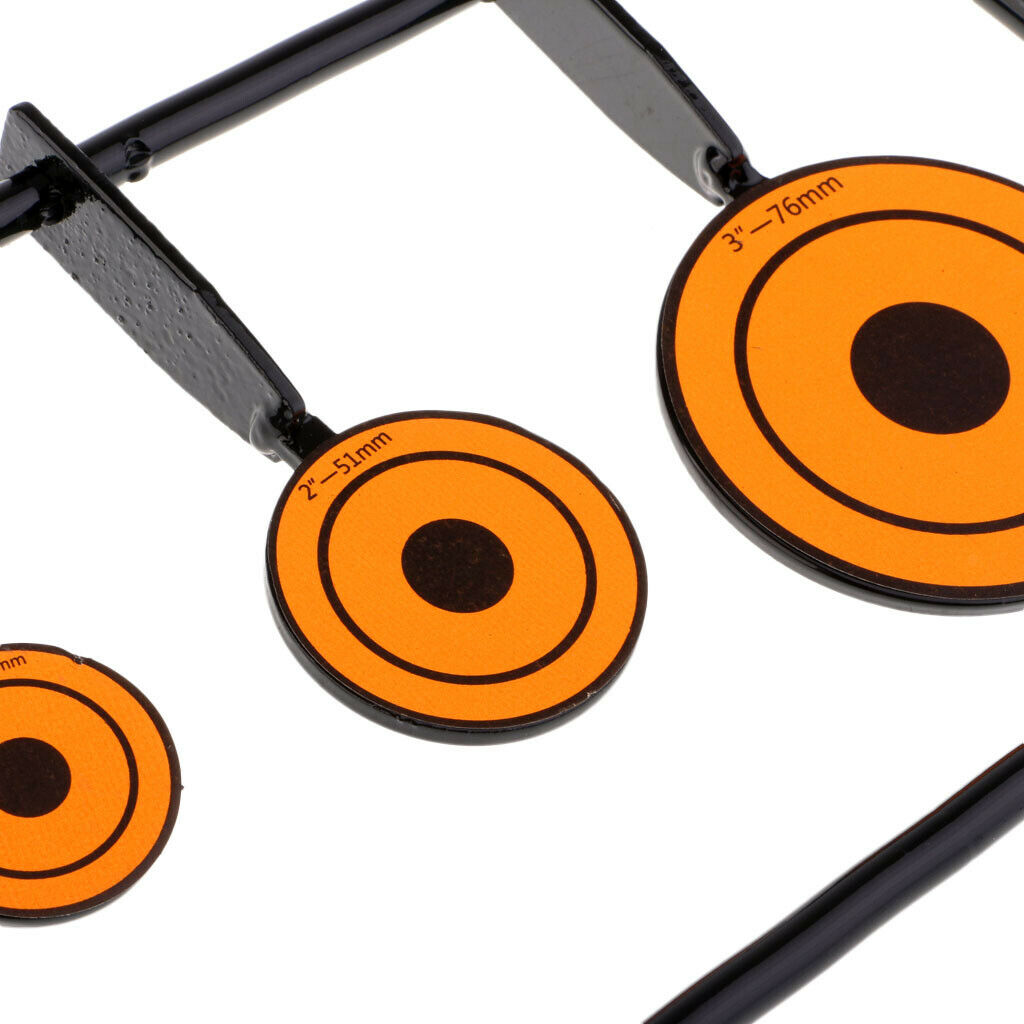 Spinner Steel Target - 3 Sizes Auto Reset Target