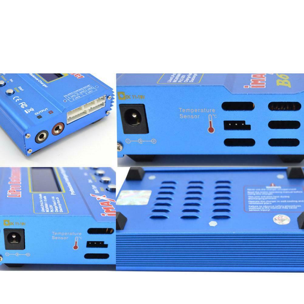 iMAX 80W B6 Balance Battery Charger RC Lipo Nimh Nicd Digital Discharger LCD