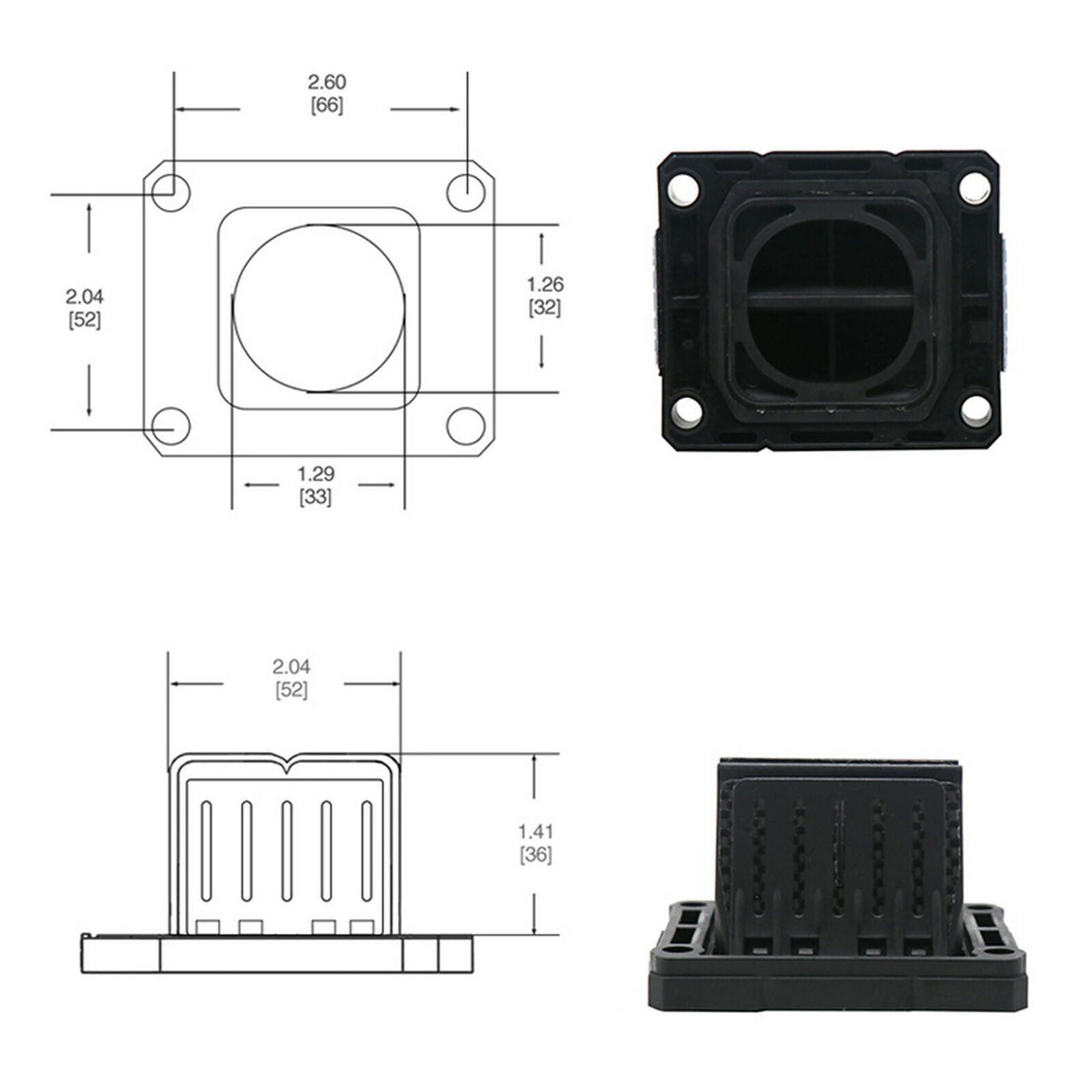 Motorcycle V-force TZM150 Reed Valve Interchange for YAMAHA TZM150 Series