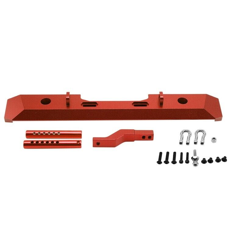 2X(RC Car Metal Rugged Fitting Rear Bumper For RGT 86100 1-10 Climbing Car A6N7)