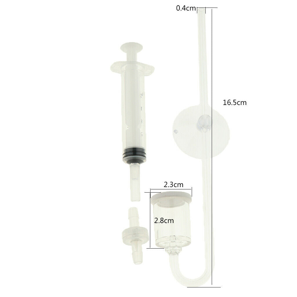 Aquarium Fish Tank Glass CO2 Diffuser Carbon Dioxide Reactor  2