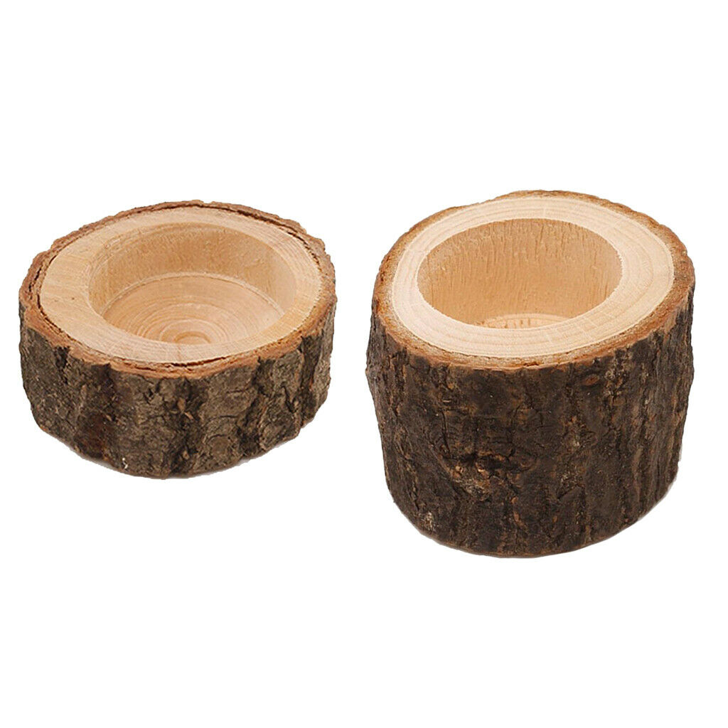 2pcs Wedding Decorative Candle Tree Branch Wooden Candle Holder