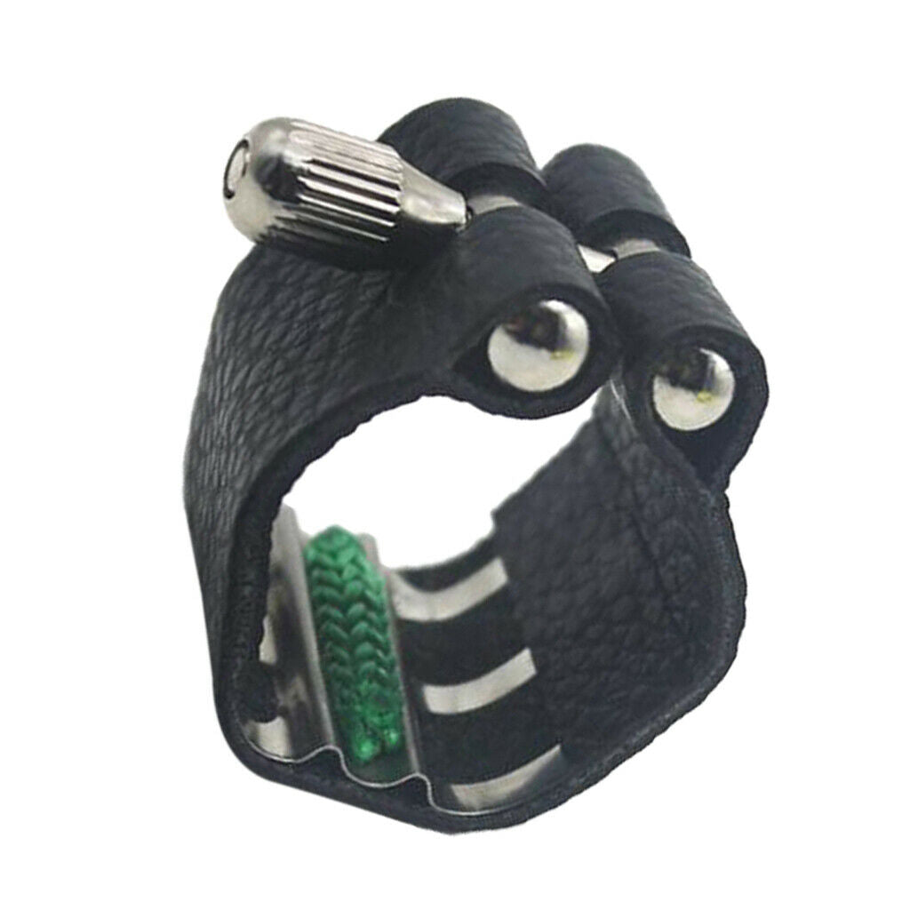 Soprano B Clarinet Mouthpiece Ligature Black for Instruments Accessories