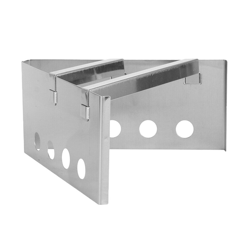 Outdoor Camping New Stainless Steel Wood Cooking Stove Rack Bracket Support
