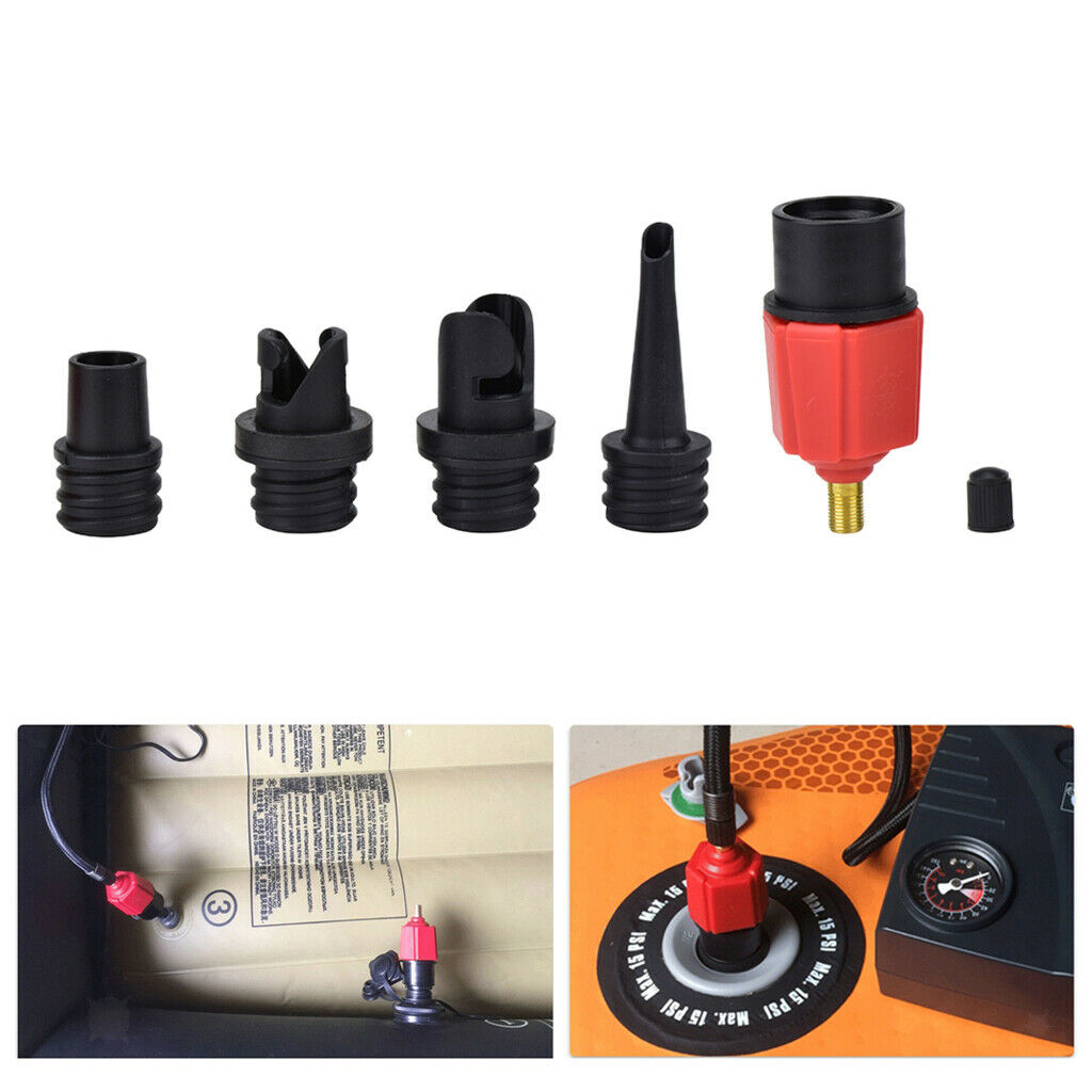 Quick Valve Adapter For Inflatable Pump Applicable To Various