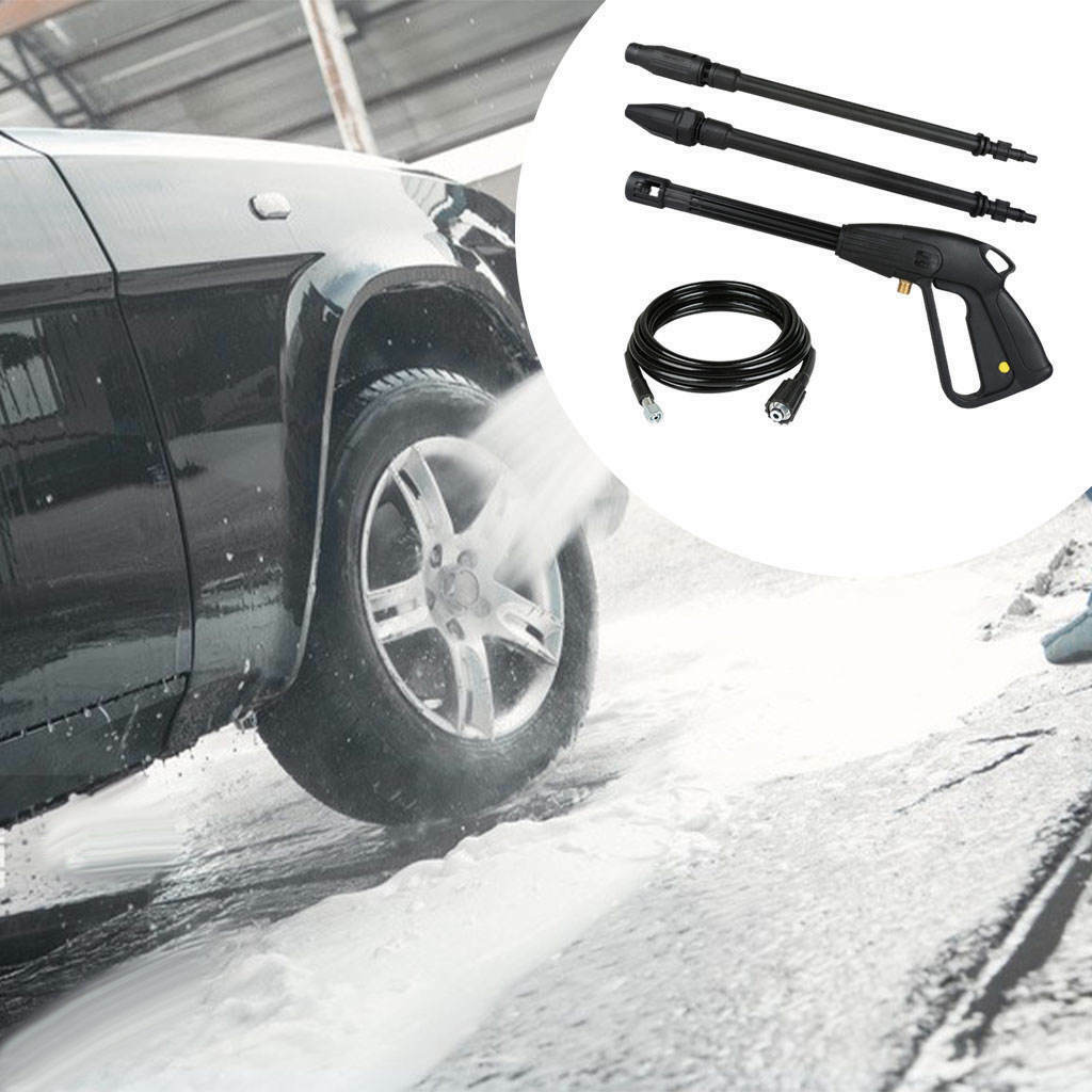 High Pressure Washer Wand Car Washer Jet Fan Nozzle Wand Lance 4000psi