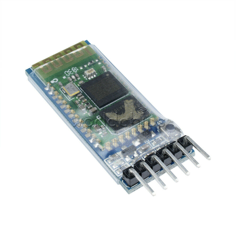 Wireless 6 Pin Bluetooth RF Transceiver Module HC-05 RS232 Master Slave NEW