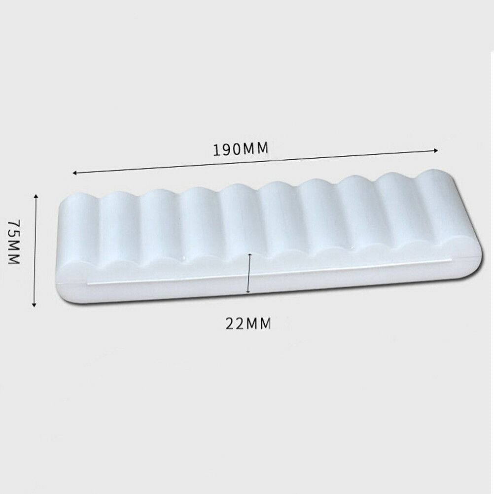 Portable plastic battery case cover holder storage box for 10pcs18650Batt.l8