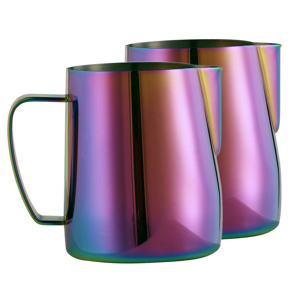 350ml Milk Pitcher, Stainless Steel Espresso Pitcher Latte Frothing Pitcher