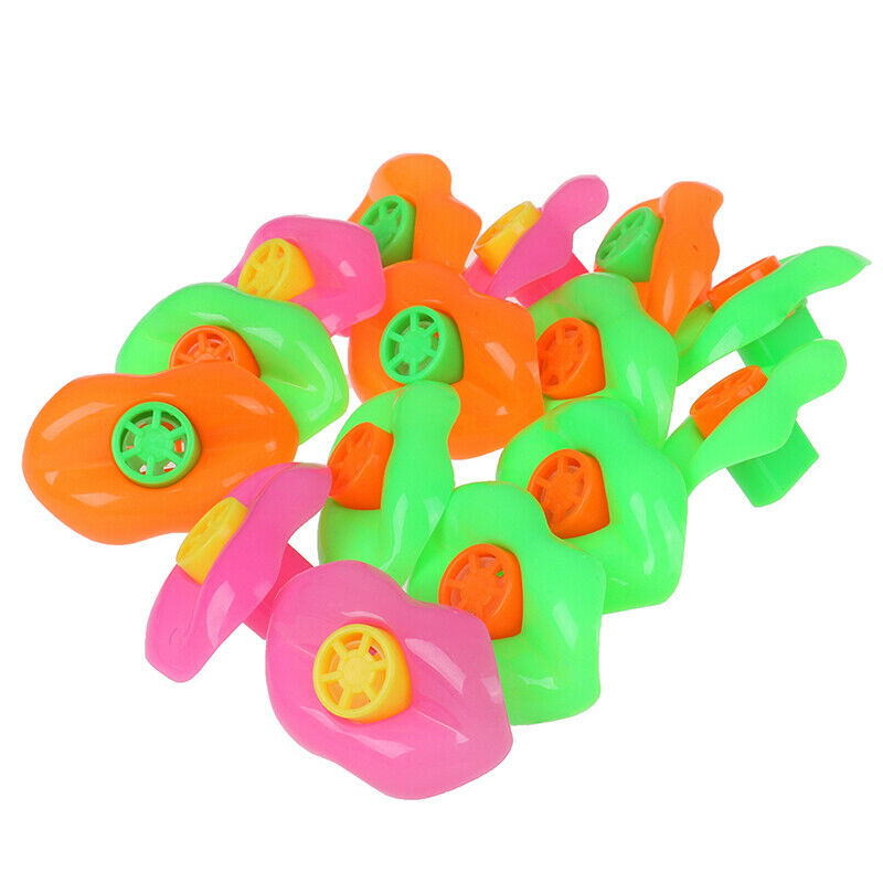 15PCS Plastic Lip Whistles Birthday Party Favors Party Noisemakers For ChilDD