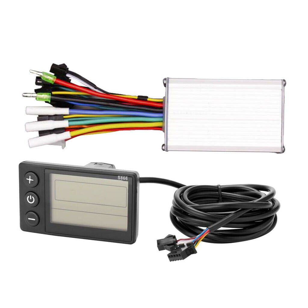 Controller and   Display LCD Panel for MTB/ Electric Bike Bicycle
