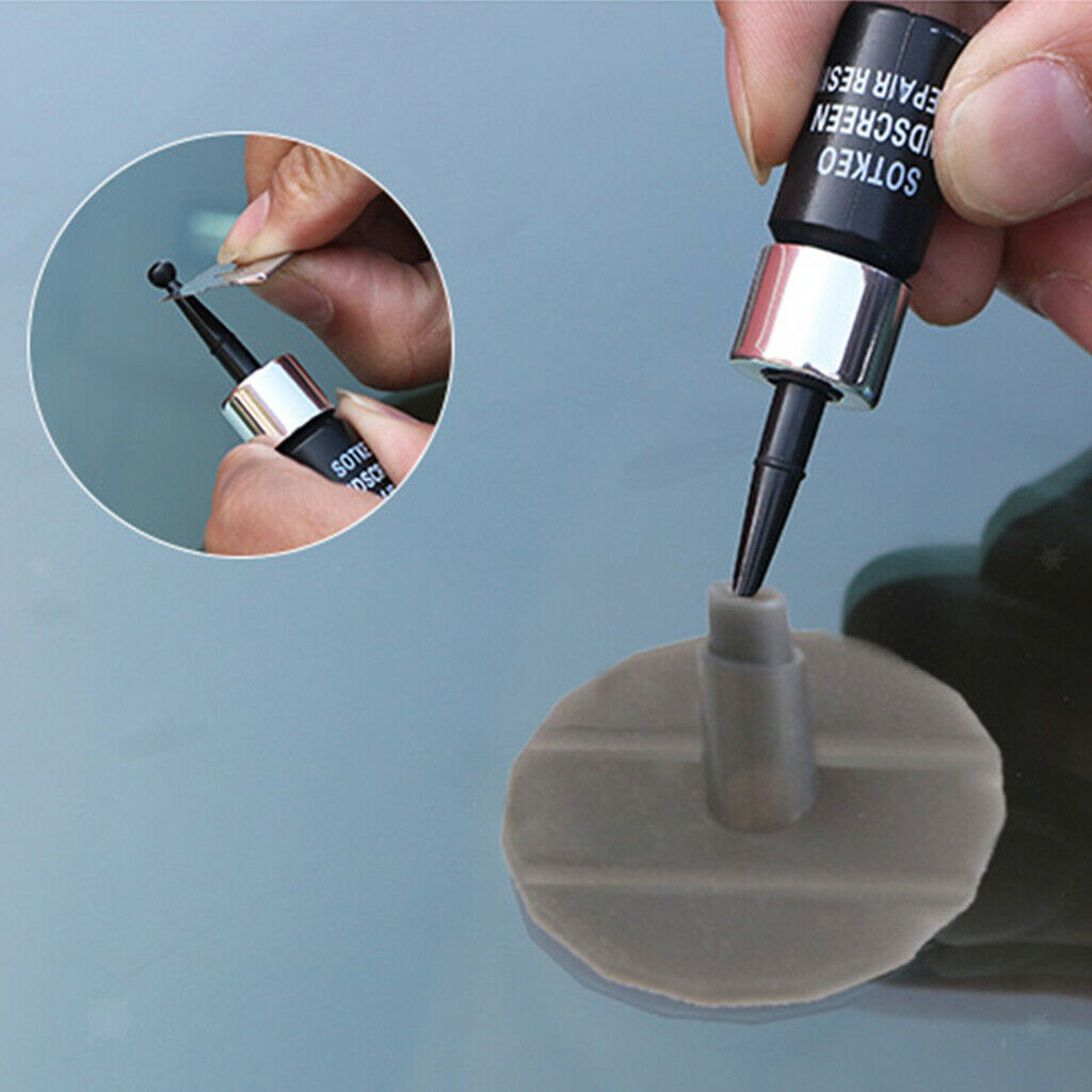 10x Car Windshield Repair Kit Windscreen Glass Chip Crack Repairing Quick Fix