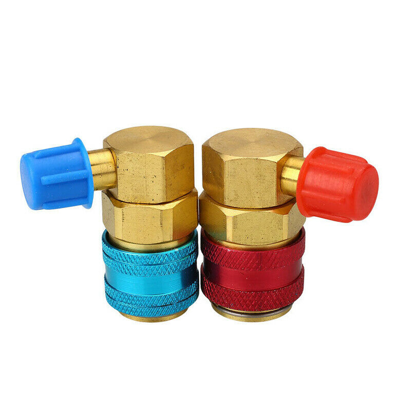Car R134a Air  Quick Connector A/C Manifold Gauge Hi/Lo Coupler Adapter