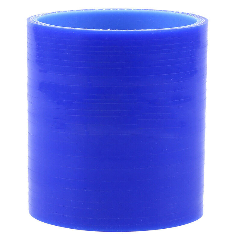 60mm Blue Car Auto Silicone Hose Diameter Intake Tube Pipe Straight Universal