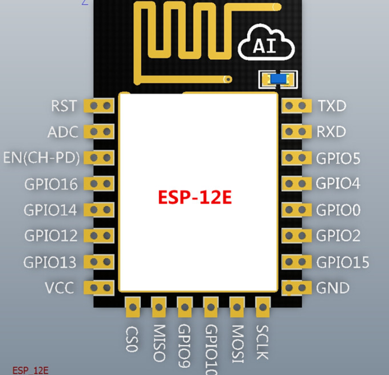 1pcs ESP-12E ESP8266 serial WIFI wireless module