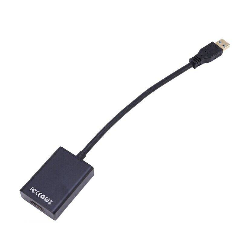 Usb 3.0 To mi  1080P tv Audio Video Adapter Converter Cable For Windows 7/8/10C9