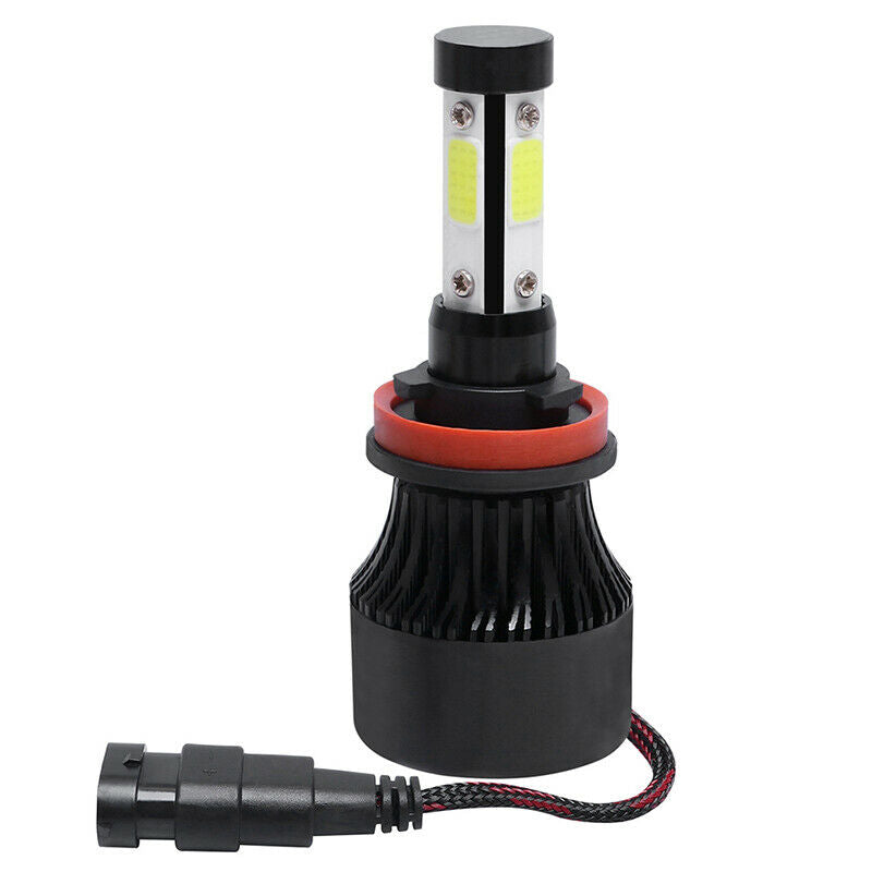 4 Sides  H8 H9 H11 2000W 300000LM LED Headlight Bulbs Conversion Kit 60 jbBK SJ