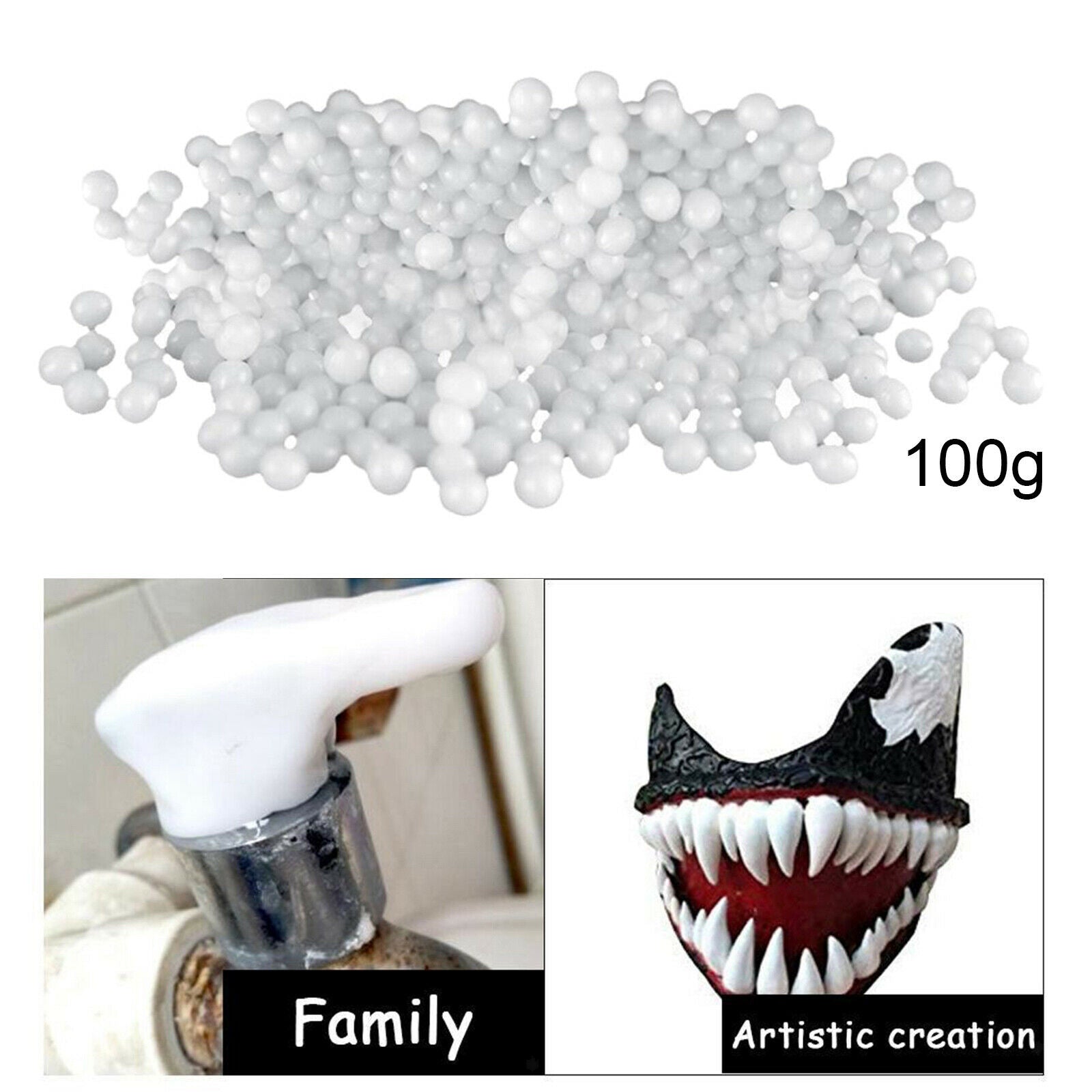 3X Thermal Beads Teeth Veneers Moldable Temporary Tooth Repair Beads 100g