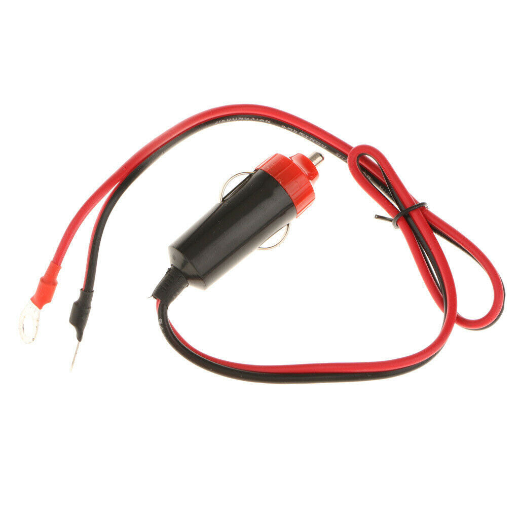 Durable Car Power Supply Inverter Wire Convenient Male Plug Cigarette Lighter
