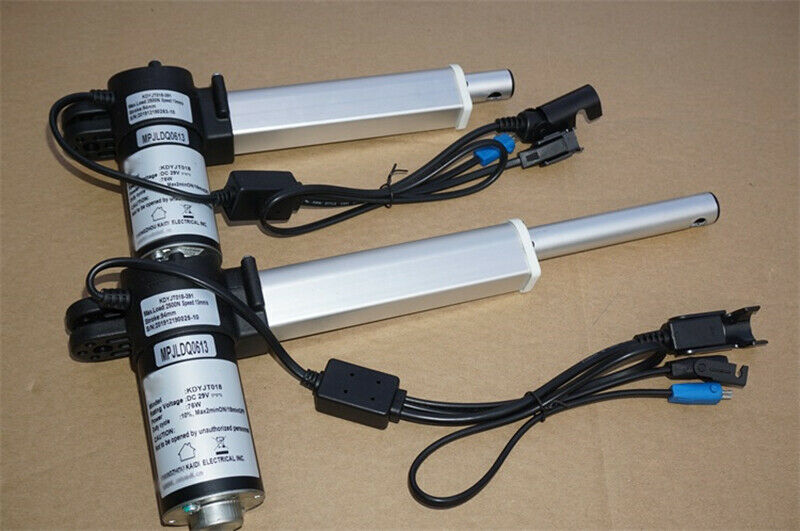 29V 75W Push rod motors stroke 94mm thrust 2500N electric telescopic cylinder