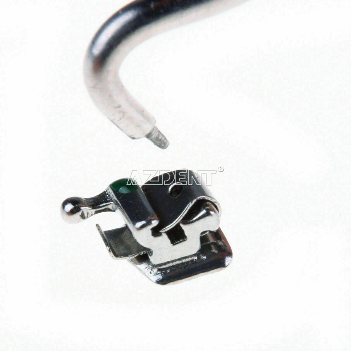 2 Packs Orthodontic Brackets With Buccal Tube Dental Mini MBT.022 Hooks 3-4-5