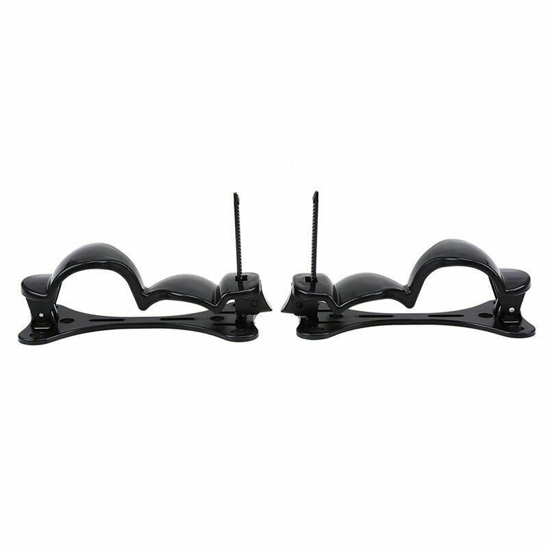 2x Black Umbrella Hook Multi Holder Hanger Car Truck Seat Clip Fastener Rack