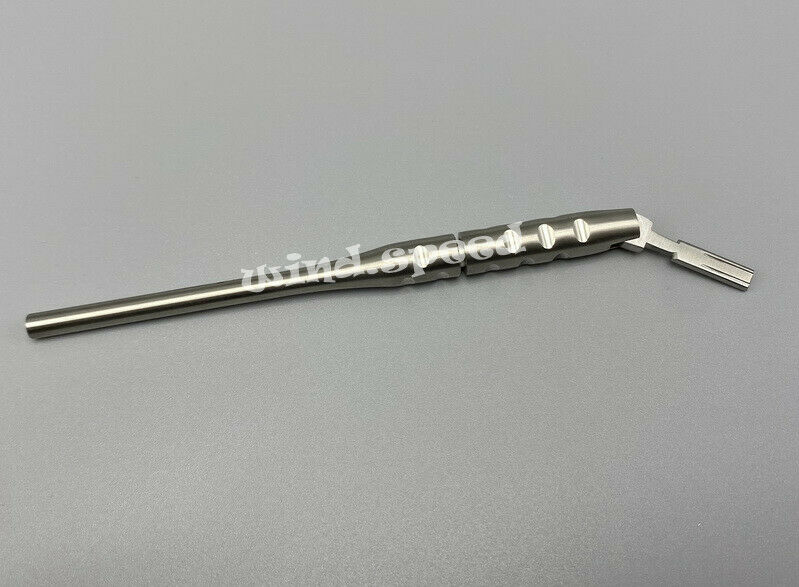 10pcs Dental Surgical Scalpel Handle Blade Holder Adjustable #3 Stainless Tool