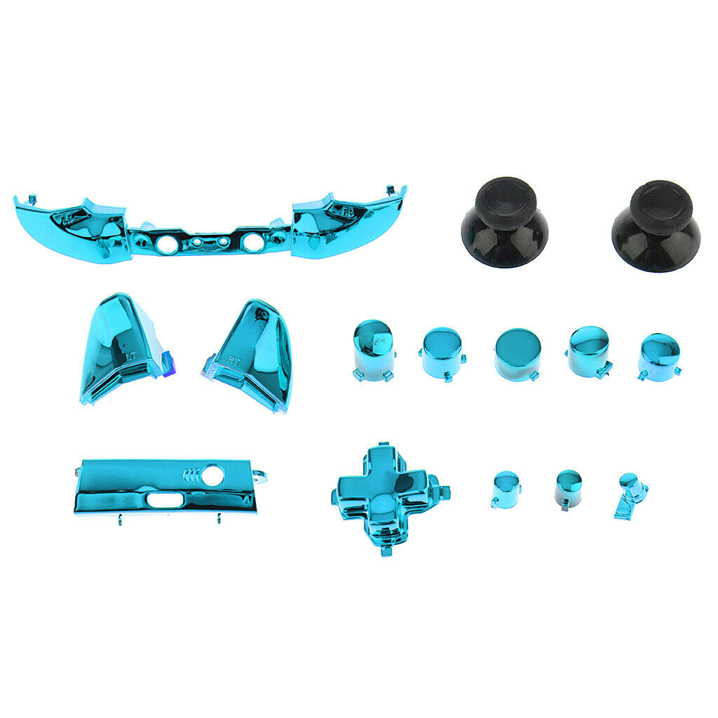 2Set Full Button Kit Bumper ABXY D-pad For Microsoft   One S Controllers