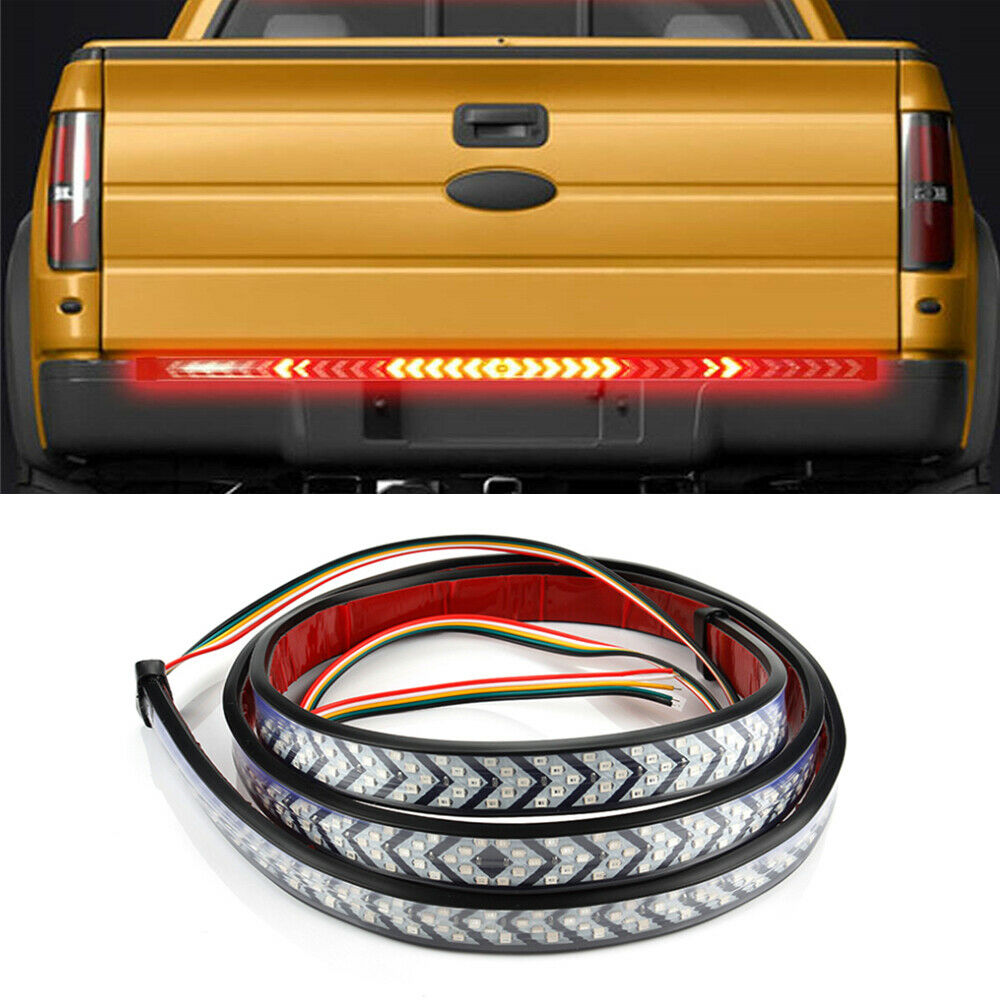 40" Pickup Trucks Tailgate Light Bar LED 2 Colors Turn Signal Brake Driving Lamp