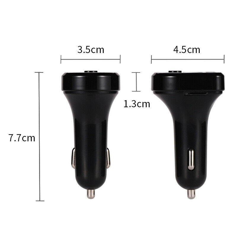 Auto Bluetooth 5.0 FM Transmitter Car Kit MP3 Modulator Wireless Handsfre.l8