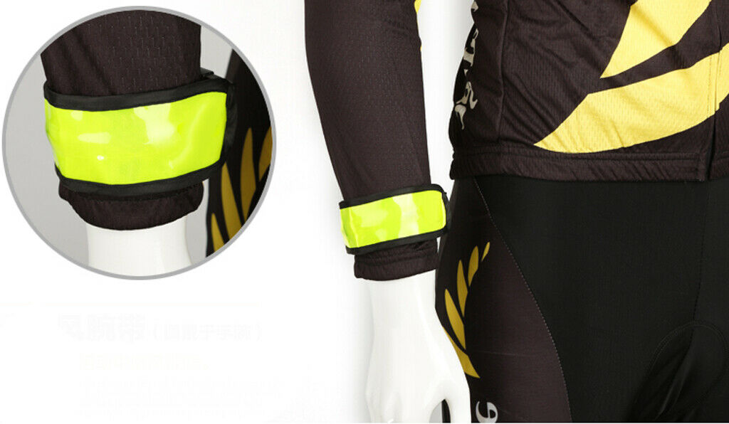 Reflective Flashing LED Armband Visible Belt Strap Sports Night Walking Green