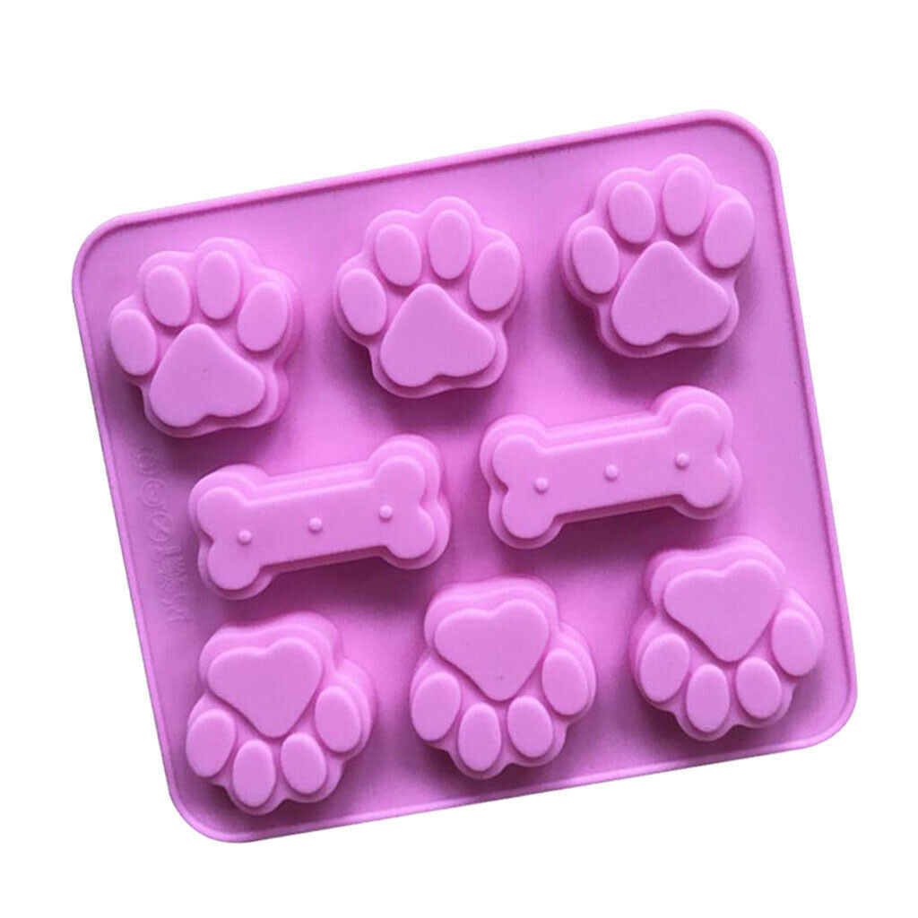 Silicone Mold Cake Decor Fondant Chocolate Mould Bakeware -Cat Claw Bone