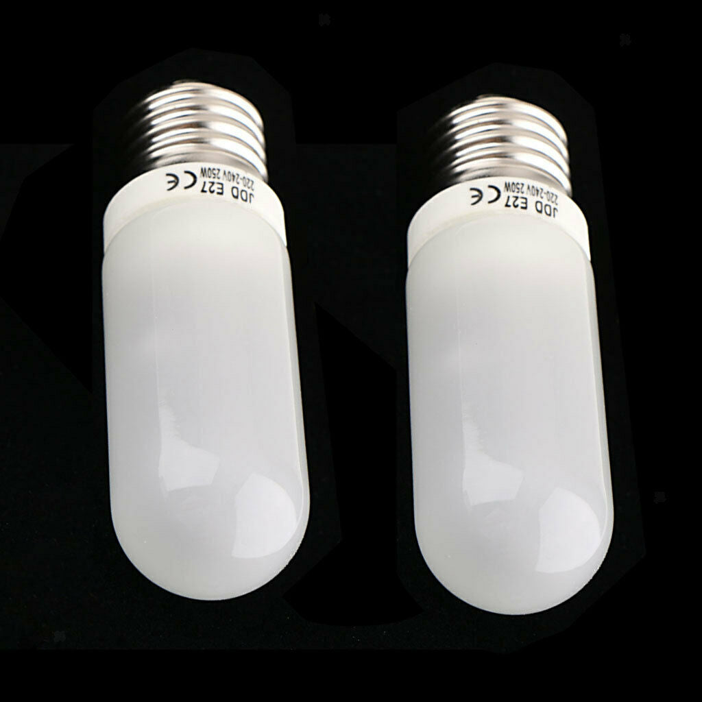Pack of 2 JDD Flash Lamp Tube 250w Bulb Frosted Halogen Light Warm White