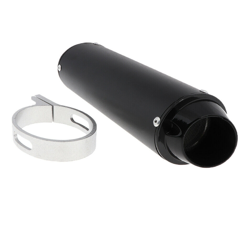 38mm Motorcycle Racing Exhaust Alloy Muffler Tip Pipe Dirt Pit Bike