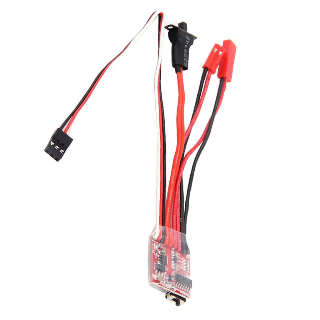 4 Piece 20A Brushed Motor Speed Controller ESC for RC Car Accessories 3-9.4V