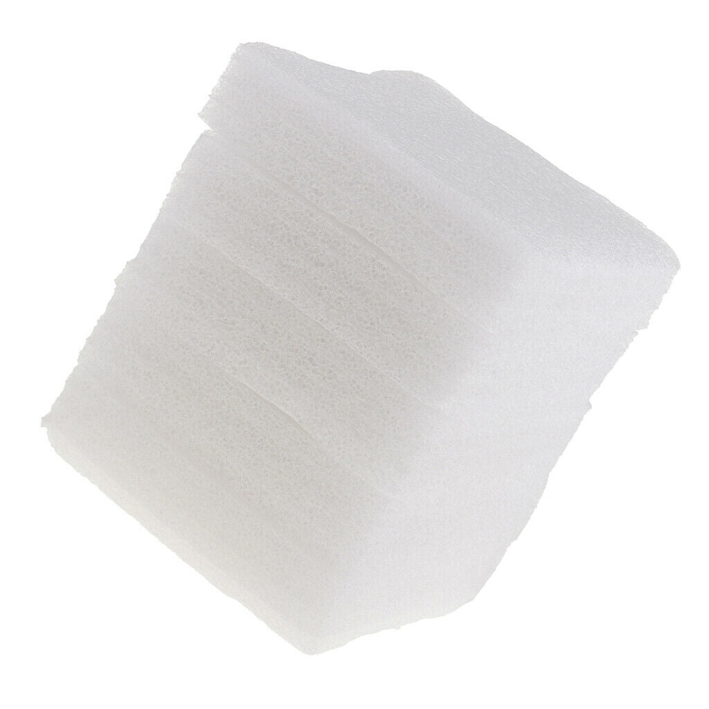 10 Assorted Pieces in White Foam with Needles in Matt Wool Felt