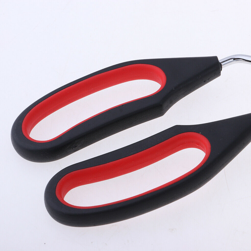 4 Pieces Stainless Scissor Kitchen Tong Cooking Food Bread Silicone Handle