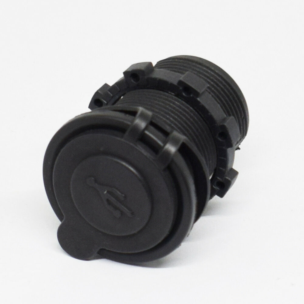 1pc Dual USB Cigarette Lighter Socket Splitter 5V 3.1A Car Charger Power Outlet