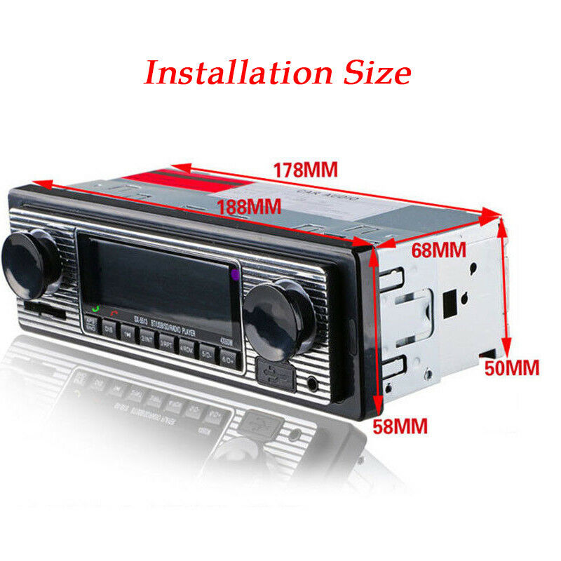 4-Channel Digital Bluetooth Audio USB/SD/FM/WMA/MP3/WAV Radio Stereo Player WELL