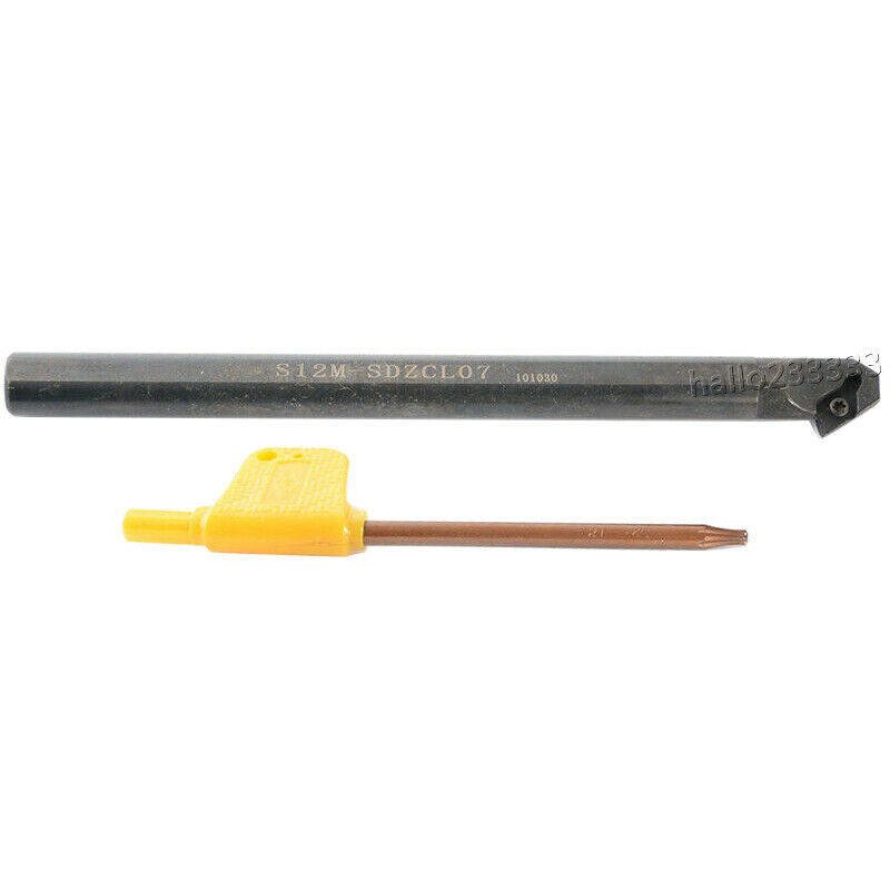 93°S12M SDZCL07(12×150mm)Internal Lathe Boring Bar Turning Tool For DCMT0702