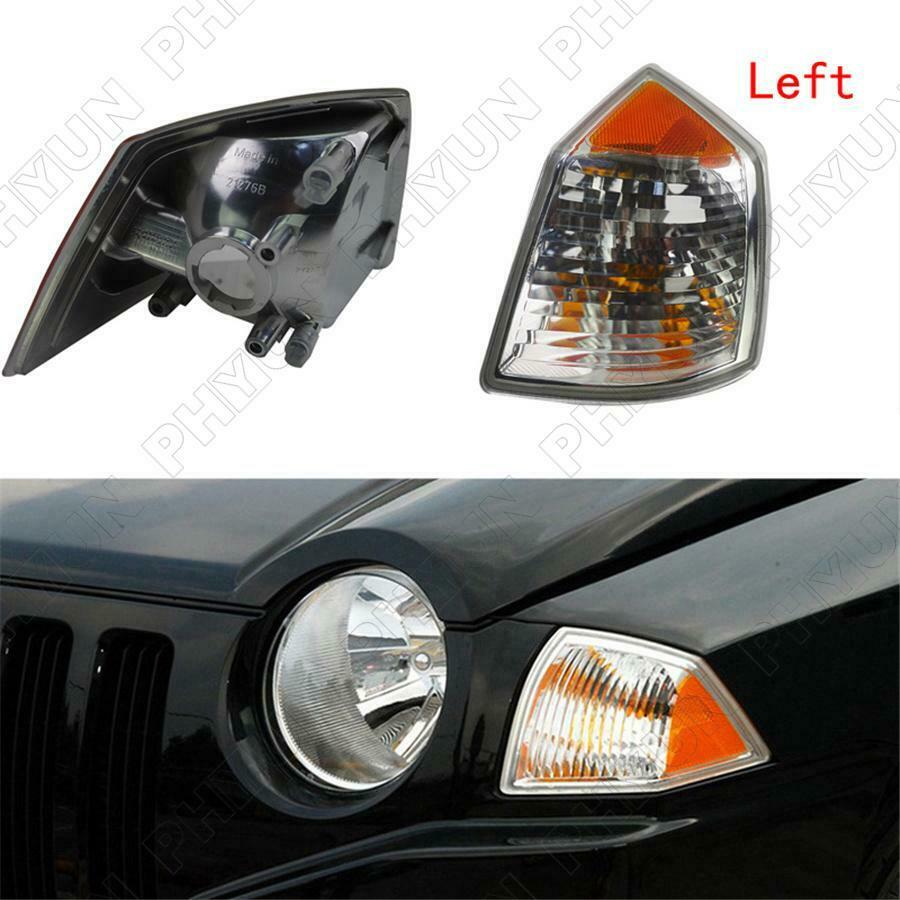 Car Left Parking Turn Signal Corner Light No Bulb For 2007-2010 Jeep Compass