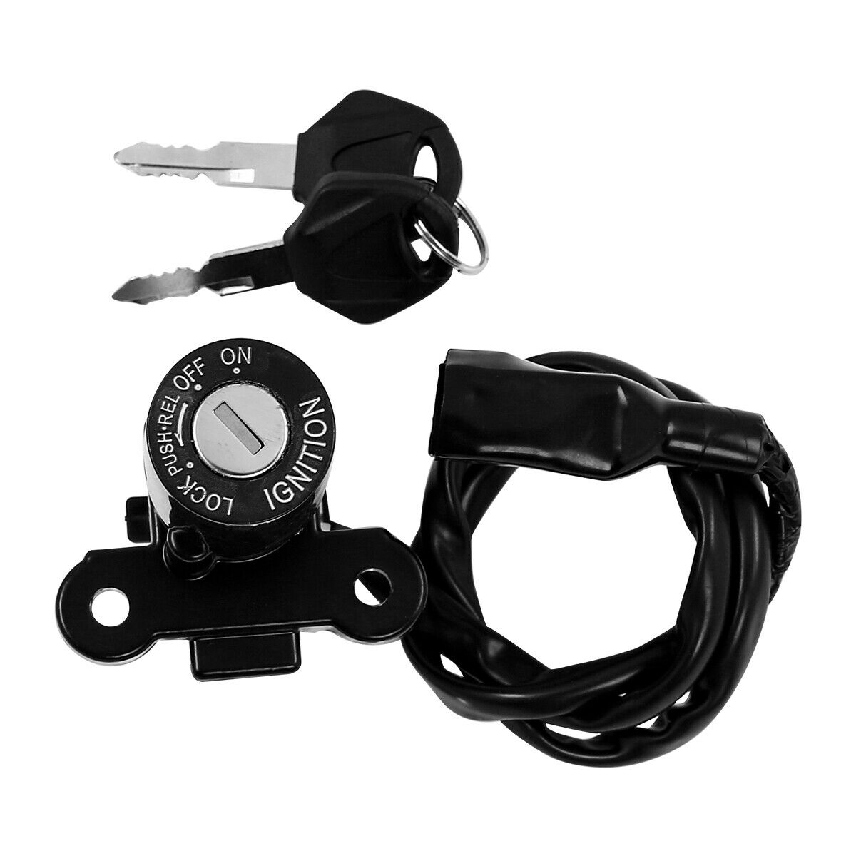 Motorcycle Ignition Switch Lock Keys Set Fit For Yamaha YZF-R3 2015-2018 17 16