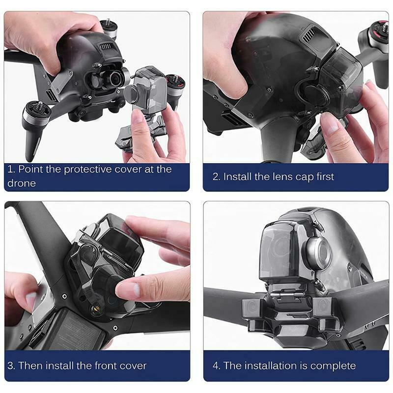 Protector for FPV Combo Drone Lens Down View Integrated Protective Cover