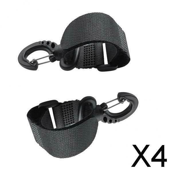 4X 2pack Nylon Kayak Canoe Paddle Clip Holder Keeper Boat Fishing Raft